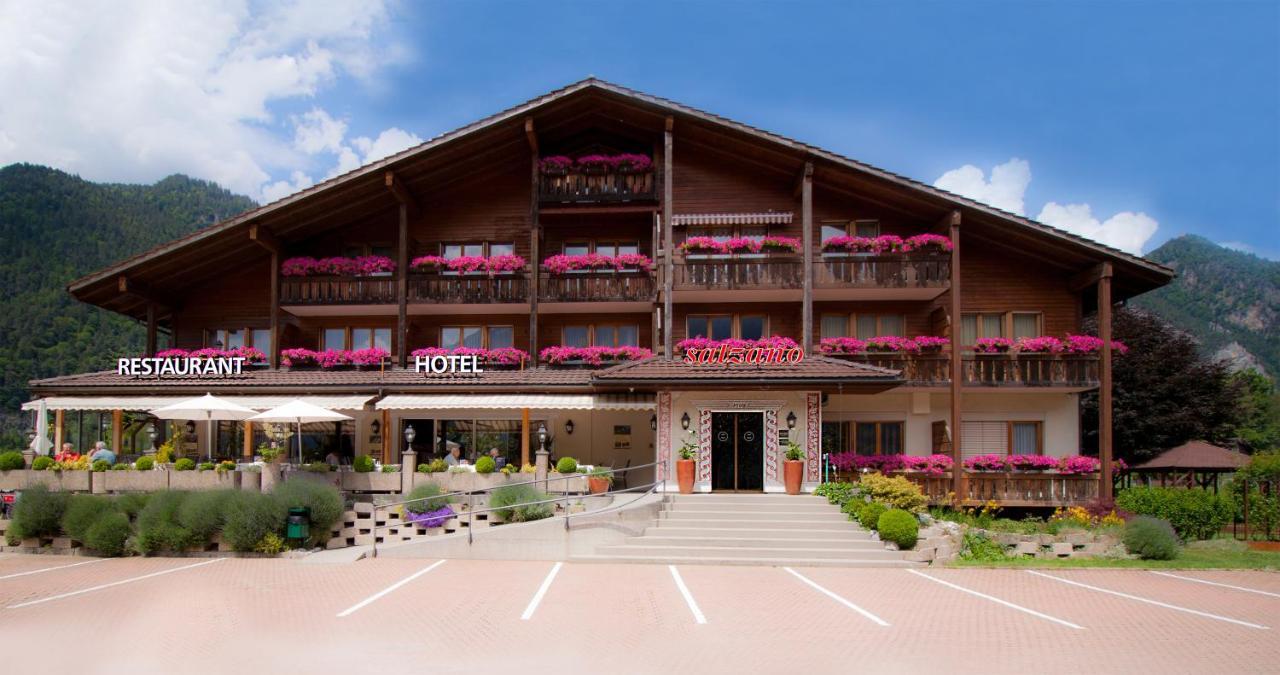 Salzano Hotel - Spa - Restaurant Unterseen Exterior foto